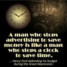 Henry Ford quote on Adverizing